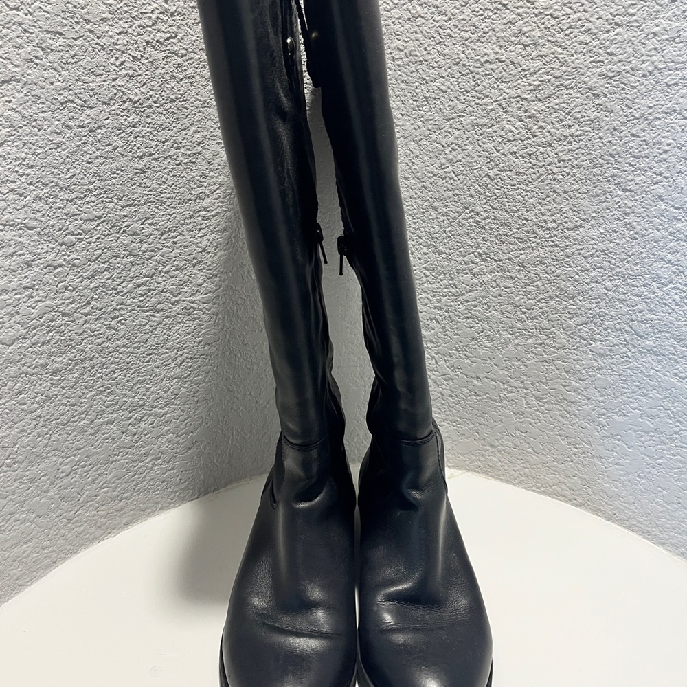 INC International Concepts Black Over the Knee Boots